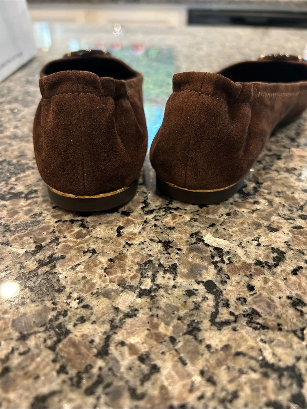 Tory Burch brown flats